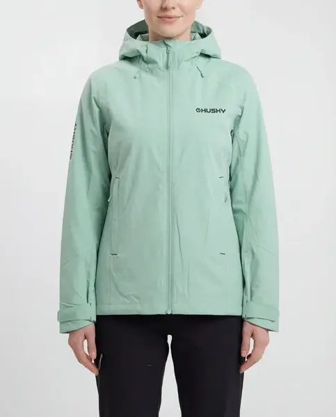 Husky  Neoni L mint, M Dámska hardshell bunda