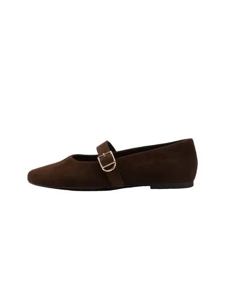 VAGABOND SHOEMAKERS Baleríny s ramienkom 'Jolin'  hnedá