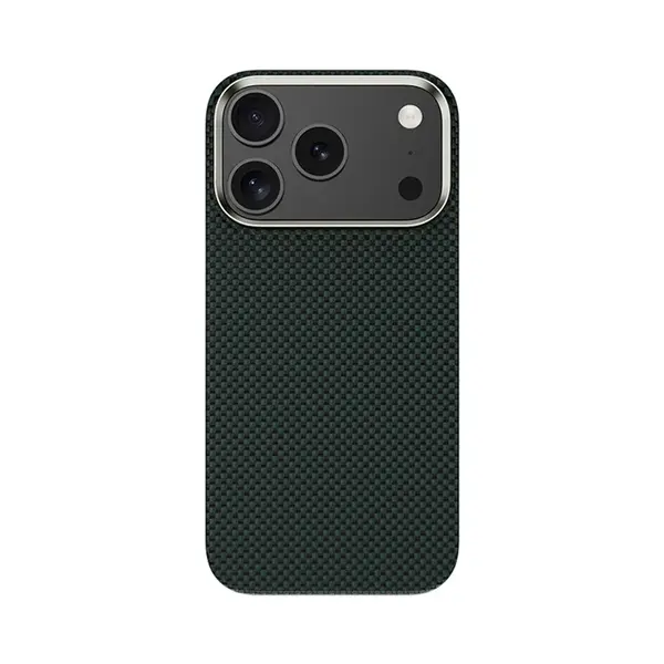 Benks Magnetic Armor Tint Kevlar obal, iPhone 17 Pro Max, zelený
