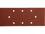 Brusné papíry, různé hrubosti, 93 x 230 mm, 8 otvorů, 10 ks - EXTOL PREMIUM Zrnitost: P120