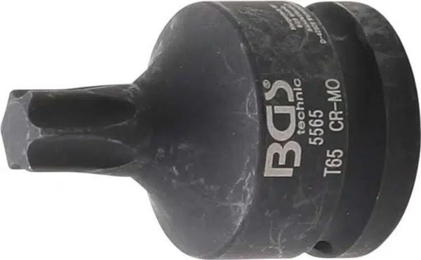 BGS technic Zástrčná hlavice 3/4" Torx T65, tvrzená, s otvorem - BGS 5565