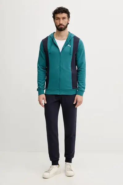 Puma pánský teplákový set s bavlnou Hooded Sweat suit