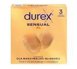 Durex Sensual XL kondomy 3 ks