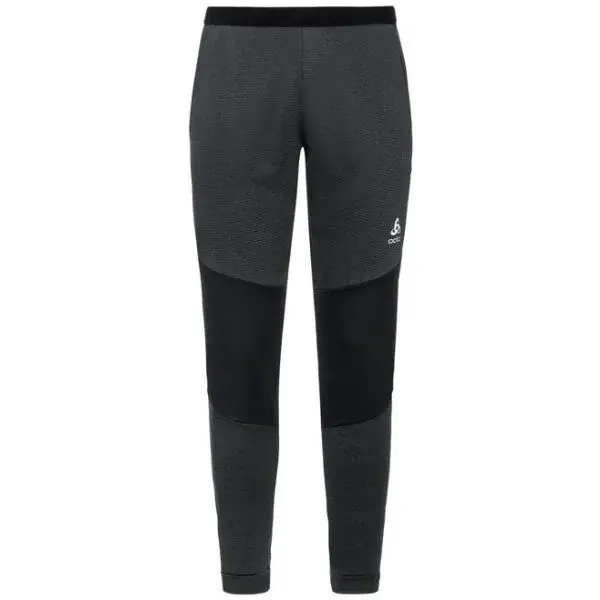Odlo RUN EASY WARM Pánské běžecké kalhoty, tmavě šedá, velikost XXL