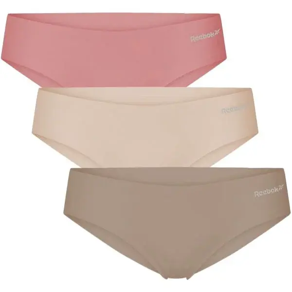 Reebok SUSIE 3 PACK Dámské kalhotky, růžová, velikost