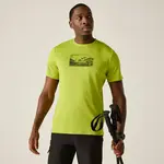 Pánské funkční tričko regatta fingal limetková/světle zelená m