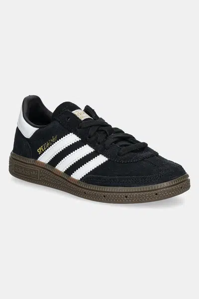 Semišové sneakers boty adidas Originals HANDBALL SPEZIAL černá barva, JI2894