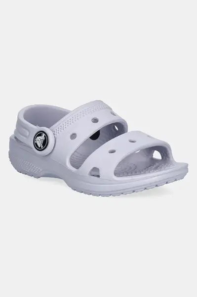 Dětské pantofle Crocs CLASSIC KIDS SANDAL fialová barva, 207537