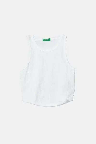 Dětský bavlněný top United Colors of Benetton