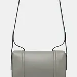 Kožená kabelka Furla šedá barva, WB01654.BX3750.3771S1007