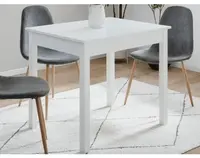 Jídelní stůl Capri 90x67 cm, bílý