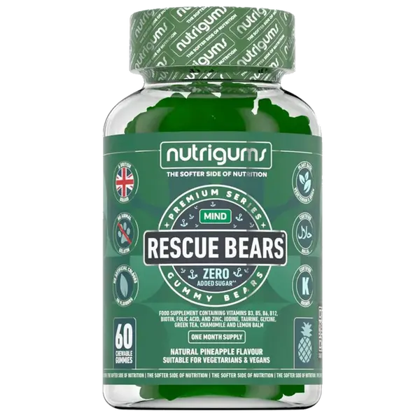 Nutrigums Rescue Bears 60 želé - ananas