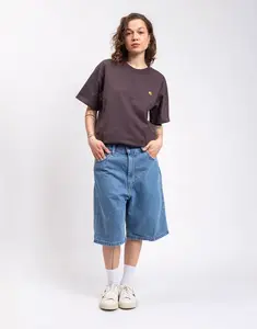 Carhartt WIP W' Brandon Short Blue stone bleached M