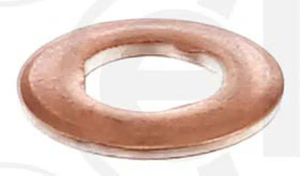 Elring Těsnění pod vstřikovače diesel common rail 7 x 13,8 x 1,85 mm, měděné Velikost: 7.1x15x1.56 mm
