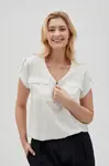 Marisse Women's Shirt L-Ko-4606 Off White