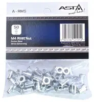 Maticové nýty M3 x 10 mm, s plochou hlavou, ocel, balení 50 ks - ASTA Velikost: M5x13 mm