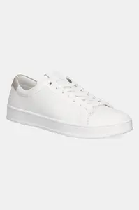 Kožené tenisky Calvin Klein LOW TOP LACE UP NU