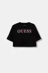 Dětské bavlněné tričko Guess