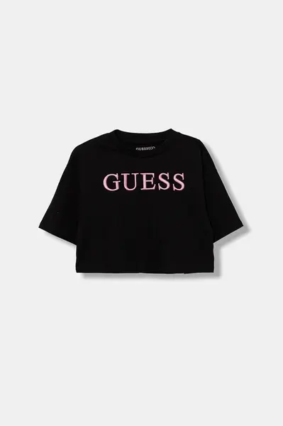 Dětské bavlněné tričko Guess