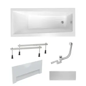 Obdĺžniková vaňa Laguna Idea Plus 160x75 cm akrylát ľavá aj pravá SIKOID1600ANP