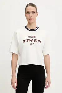 Bavlněné tričko EA7 Emporio Armani