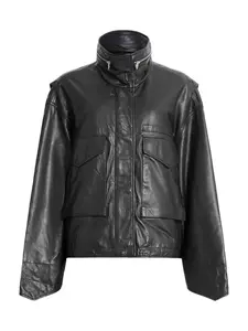 AllSaints Prechodná bunda 'CLAY'  čierna