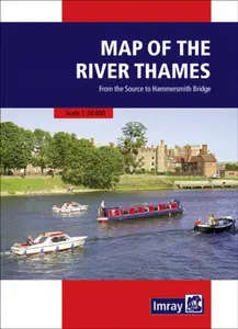 Map of the River Thames - Imray