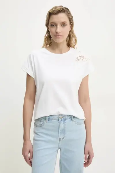 Tričko Answear.LAB bílá barva