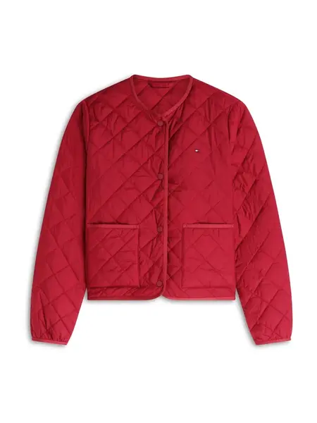 TOMMY HILFIGER Prechodná bunda  červená