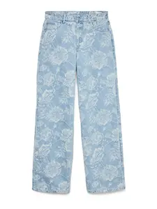 VERO MODA Džínsy 'VMRae'  modrá denim