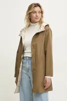 Oboustranná bunda Answear.LAB béžová barva, přechodná