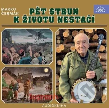 Marko Čermák:  Pět strun K životu nestačí (MP3-CD)