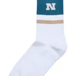 College Team Union Socksbeige/bottlegreen/white