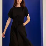 Marisse Black Viscose Dress
