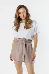 Dámské šortky s vysokým pasem A765