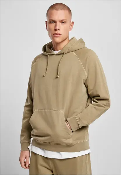 Pánská mikina s kapucí khaki