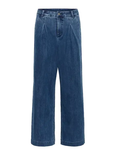 Kaffe Plisované rifle 'KALea'  modrá denim
