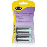 Scholl Expert Care File & Smooth náhradná hlavica do elektrického pilníku na chodidlá 2 v 1 2 ks