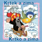 Krtek a zima - omalovánky čtverec - Zdeněk Miler, Kateřina Miler