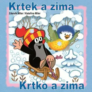 Krtek a zima - omalovánky čtverec - Zdeněk Miler, Kateřina Miler