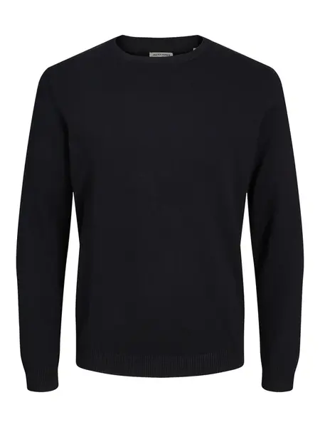 Jack & Jones Plus Sveter  čierna