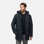 Dark Blue Men's Quilted Jacket Geox Andalo - Mens