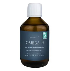 NORDBO Omega-3 pstruhový olej 200 ml
