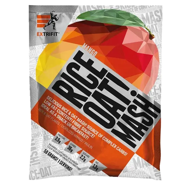 Extrifit RICE & OAT MASH - malina, 50g