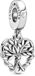 Pandora Stříbrný přívěsek Heart Family Tree 799149C00