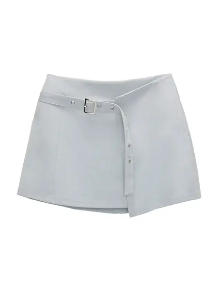 Pull&Bear Sukňa  svetlomodrá