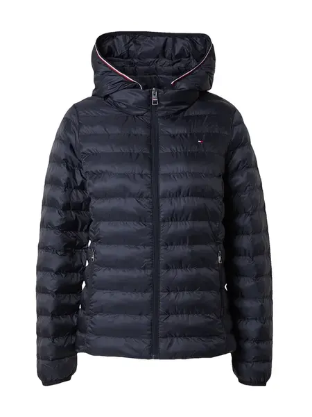 TOMMY HILFIGER Prechodná bunda  námornícka modrá / červená / biela