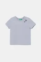 Dětské tričko United Colors of Benetton modrá barva, 3P4ZC10O0