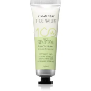 Vivian Gray True Nature Citrus & Bergamot hydratační krém na ruce 30 ml