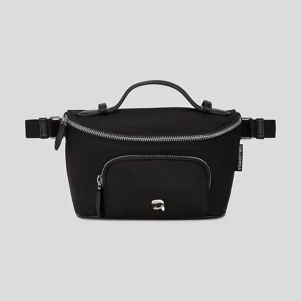 Ledvinka Karl Lagerfeld IKON černá barva, A3W30127